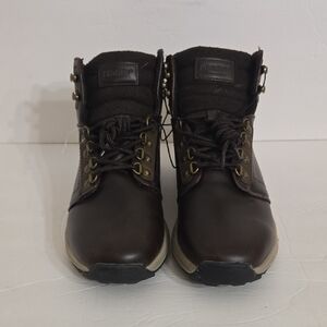 Khombu Dark Brown Men's Lace-Up Hiking Boots - Sz 9